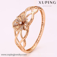 50895 trends jewelry metal flower high quality bangles